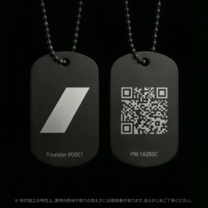 IZNM ID TAG（4/10~予約販売・5月初旬~順次発送）